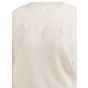YAYA Sweater met geborduurd artwork ecru melange