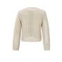 YAYA Mesh stitch cardigan summer sand