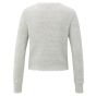 YAYA Vest met subtiele boorddetails cloud grey mel