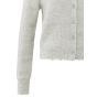 YAYA Vest met subtiele boorddetails cloud grey mel
