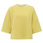 YAYA Short-sleeve sweatshirt lemon grass yellow