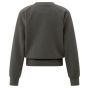 YAYA Fijngeribde raglan sweater dark night grey