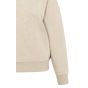 YAYA Sweater van stevige stof oxford tan brown