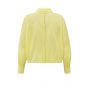 YAYA Blouse with stitching details lemon grass yel