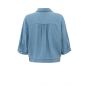 YAYA Lightweight chambray blouse chambrey