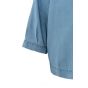 YAYA Lightweight chambray blouse chambrey