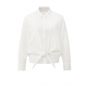 YAYA Gelaagde blouse met knoop off white