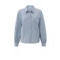 YAYA Gestreepte blouse vintage blue dessin