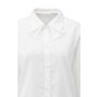 YAYA Blouse met kraagstrikdetail pure white