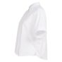 YAYA Blouse met omgeslagen mouwen pure white