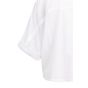 YAYA Vleermuismouw blouse met gevlo pure white