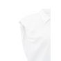 YAYA Jersey blouse with puff detail pure white