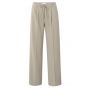 YAYA Pinstripe wide leg trousers humus beige dessi