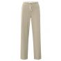 YAYA Broek met contrast tailleband sand beige mela