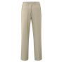 YAYA Broek met contrast tailleband sand beige mela