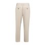 YAYA Broek met taillebanddetail oxford tan brown m
