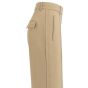 YAYA Geweven broek met stiksels khaki green