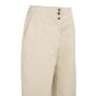 YAYA High waist barrel leg trousers warm dust sand