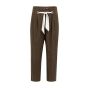 YAYA Broek met sjaalceintuur delicioso brown