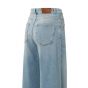 YAYA Wide-leg denim trousers light blue denim