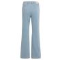 YAYA Chinojeans met paspelzakken mid blue denim