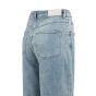 YAYA Denim broek met losse pasvorm mid blue denim