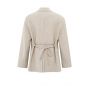 YAYA woven oversized blazer safari melange