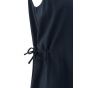 YAYA Strappy dress with drawstrings total eclipse 