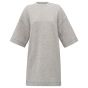 YAYA Sweat dress soft grey melange