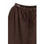 YAYA Haltertop met gevlochten halsl aubergine purp