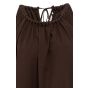 YAYA Haltertop met gevlochten halsl aubergine purp