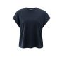 YAYA Sleeveless top with crew neck total eclipse b