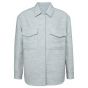 Yaya l/s overshirt boucle roses lilac dessin