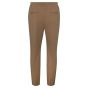 Yaya jersey scuba trousers cotton blend dark sand
