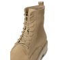 Yaya suede boot with bulky sole oat