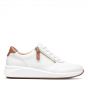 Clarks Un Rio Zio White Leder