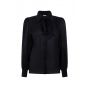 Aaiko veronne tie blouse black