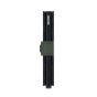 Secrid miniwallet matte green-black