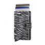 Secrid miniwallet zebra light grey
