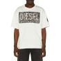 Diesel t-boxt-r22 t-shirt wit