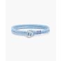 Pig & hen don dino stone gray summer blue | silver