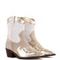 DWRS Bari Western Boot Offwhite Beige