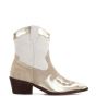 DWRS Bari Western Boot Offwhite Beige