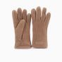 Warmbat Gloves Woman Goat Suede Cognac