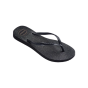 Havaianas Slim Gloss Black/Silver/Black