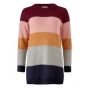 Modström jive o-neck rose/navy stripe