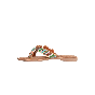 Lazamani Ladies Beads Flower  Slipper Multi