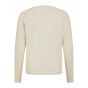 Object objthess l/s v-neck knit pullover sandshell