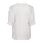 Copenhagen Muse CMmolly shirt deep v-neck b. white