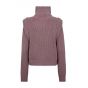 Copenhagen Muse cmyari pullover zipper burn. lilac